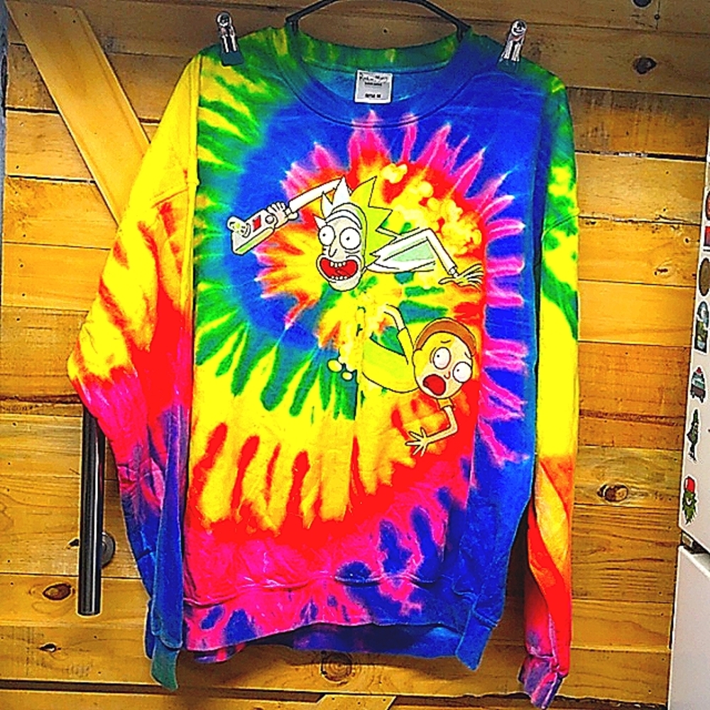 Adult Swim Rick & Morty Sweatshirt size M